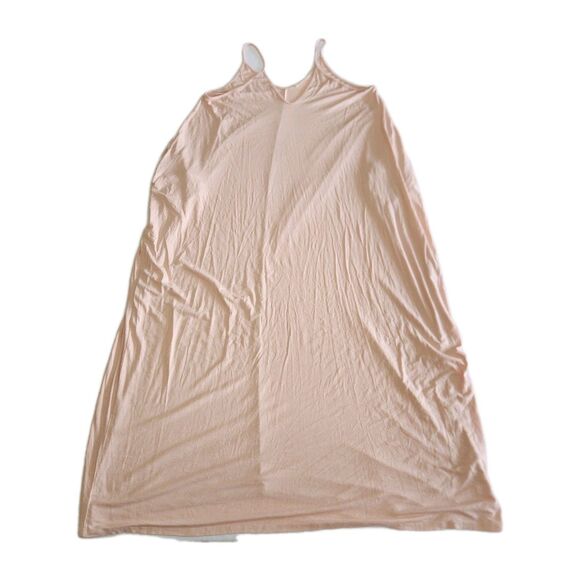 In Love Blush Pink Boho Festival Fairy Beach Maxi Dress Pockets Women SZ Large - Picture 11 of 15